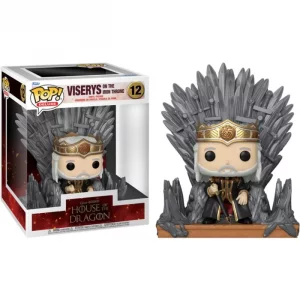 Figurine Funko Pop Deluxe / Viserys On The Iron Throne N°12 / House of the Dragon