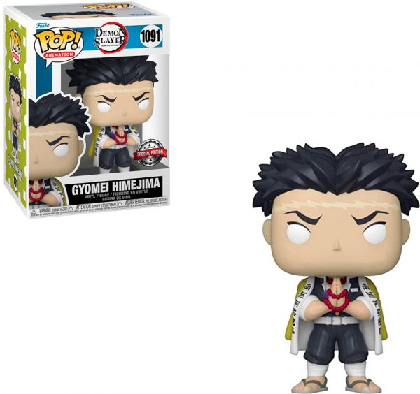 Figurine Funko Pop / Gyomei Himejima N°1091 / Demon Slayer / Spécial édition