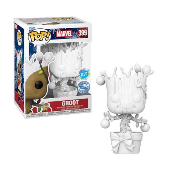 Figurine Funko Pop / Groot N°399 / Marvel / D.I.Y. Funko Spécial édition