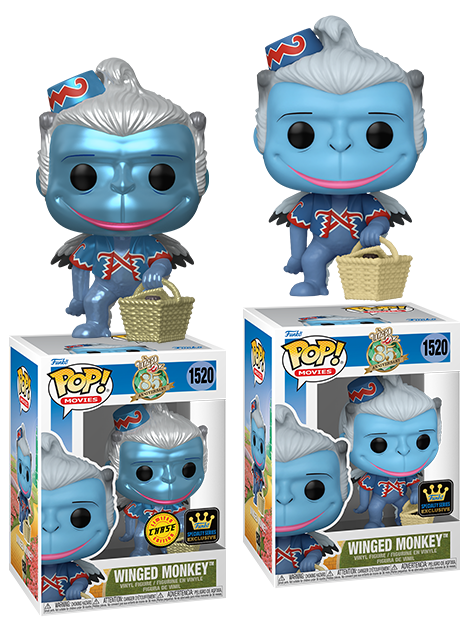 Lot 2 Figurines Funko Pop / Winged Monkey N°1520 / Le Magicien d'Oz / (1Chase + 1Normal)