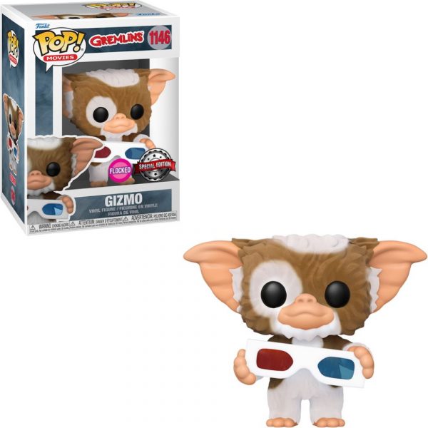 Figurine Funko Pop / Gizmo N°1146 / Gremlins / Flocked Spécial édition