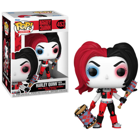 Figurine Funko Pop / Harley Quinn With Weapons N°453 / Dc Comics