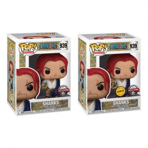 Lot 2 Figurines Funko Pop / Shanks N°939 / One Piece / Funko Spécial édition (1 Chase + 1Normal)