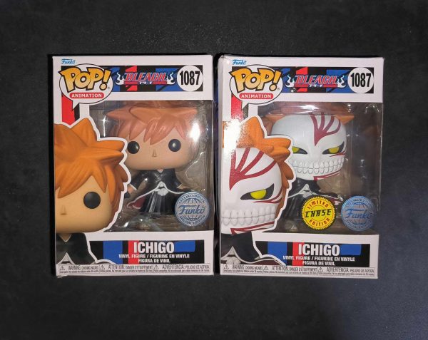 474315407_1291133368807615_7394028839553809962_n Lot 2 Figurines Funko Pop / Ichigo N°1087 / Bleach / Funko Spécial édition (1 Chase + 1Normal) / Boîtes Abimées
