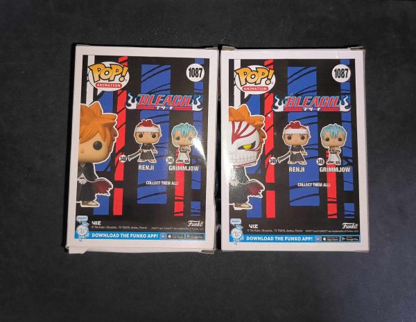 474478781_490626217401521_2237793942072607595_n Lot 2 Figurines Funko Pop / Ichigo N°1087 / Bleach / Funko Spécial édition (1 Chase + 1Normal) / Boîtes Abimées