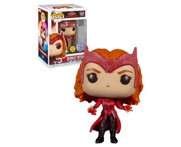 Figurine Funko Pop / Scarlet Witch N°1007 / Marvel / Glows In The Dark Funko Spécial édition