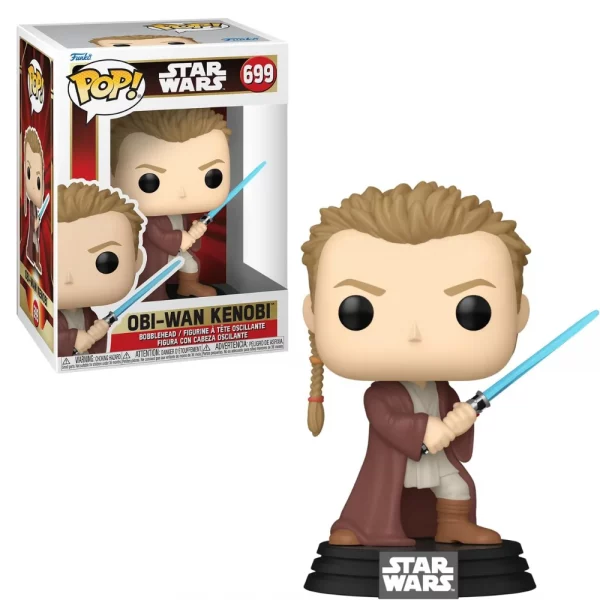 Figurine Funko Pop / Obi-Wan Kenobi N°699 / Star Wars Ep1