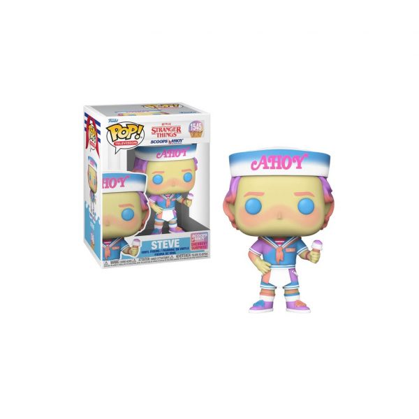 Figurine Funko Pop / Steve N°1545 / Stranger Things / Scoops & Ahoy