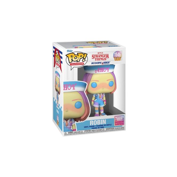 Figurine Funko Pop / Robin N°1546 / Stranger Things / Scoops & Ahoy