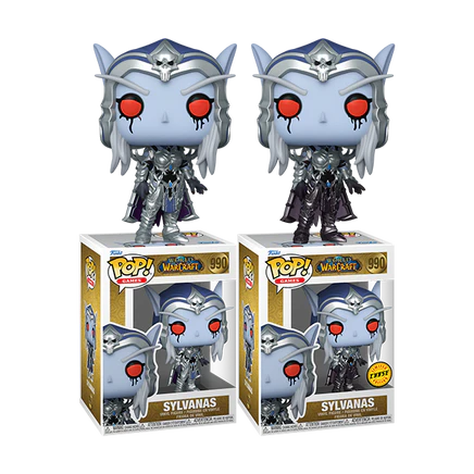 Lot 2 Figurines Funko Pop / Sylvanas N°990 / World Of Warcraft / (1 Chase + 1 Normal)