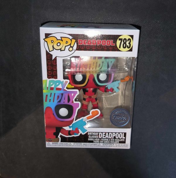 Figurine Funko Pop / Deadpool Happy Birthday N°783 / Marvel / Funko Spécial édition
