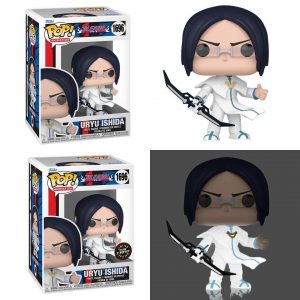 Lot 2 Figurines Funko Pop / Uryu Ishida N°1696 / Bleach ( 1 Glow Chase + 1 Normal )