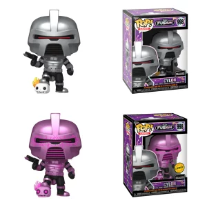 Lot 2 Figurines Funko Pop / Cylon N°998 / Battlestar Galactica / Fusion ( 1 Chase + 1 Normal )