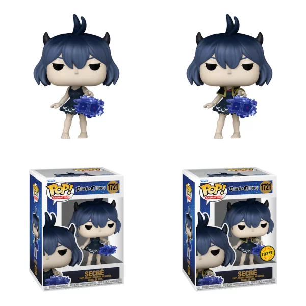 Lot 2 Figurines Funko Pop / Secré N°1721 / Black Clover ( 1 Chase + 1 Normal )
