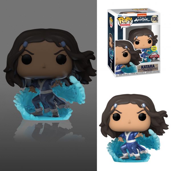 Figurine Funko Pop / Katara N°1130 / Avatar Le Dernier Maître De L'air / Glows In The Dark Funko Spécial édition