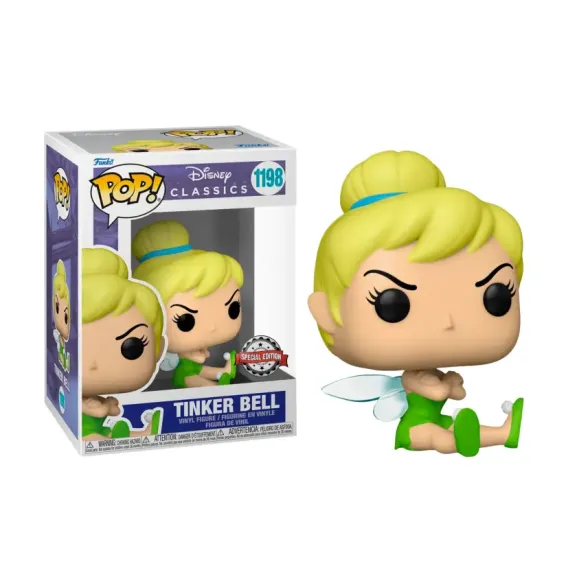 Figurine Funko Pop / Fée Clochette "Tinker Bell" N°1198 / Disney / Funko Spécial édition