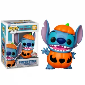 Figurine Funko Pop / Pumpkin Stitch N°1087 / Lilo & Stitch / Disney / Funko Spécial édition