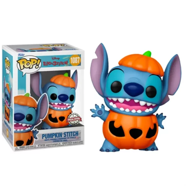 Figurine Funko Pop / Pumpkin Stitch N°1087 / Lilo & Stitch / Disney / Funko Spécial édition Figurine Funko Pop / Pumpkin Stitch N°1087 / Lilo & Stitch / Disney / Funko Spécial édition