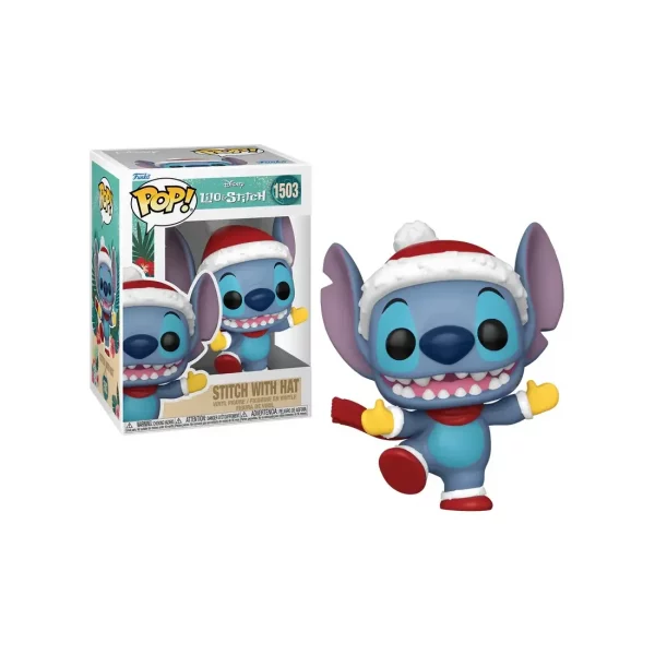 Figurine Funko Pop / Stitch With Hat N°1503 / Lilo & Stitch / Disney