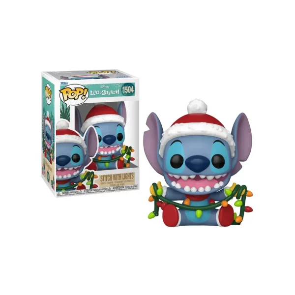 Figurine Funko Pop / Stitch With Lights N°1504 / Lilo & Stitch / Disney Figurine Funko Pop / Stitch With Lights N°1504 / Lilo & Stitch / Disney