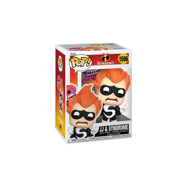 Figurine Funko Pop / JackJack & Syndrome N°1506 / Les Indestructibles / Disney Figurine Funko Pop / JackJack & Syndrome N°1506 / Les Indestructibles / Disney