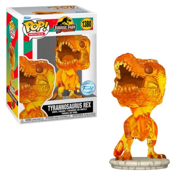 Figurine Funko Pop / Tyrannosaurus Rex N°1380 / Jurassic Park 30th Anniversaire / Funko Spécial édition Figurine Funko Pop / Tyrannosaurus Rex N°1380 / Jurassic Park 30th Anniversaire / Funko Spécial édition