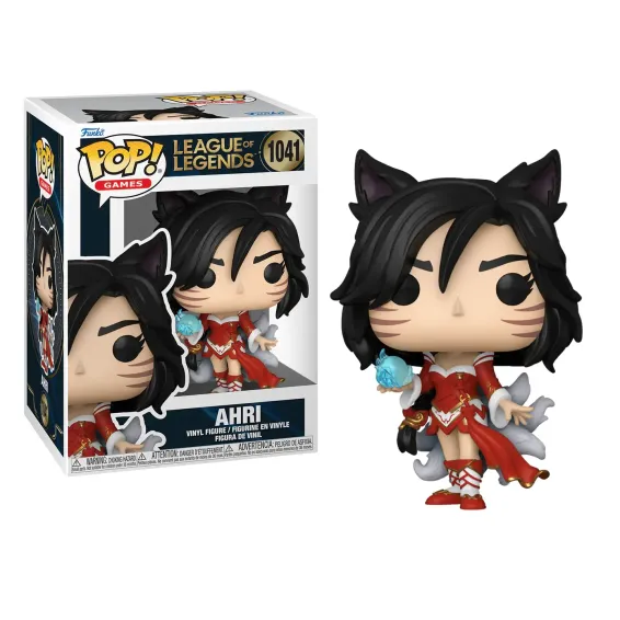 Figurine Funko Pop / Ahri N°1041 / League Of Legends