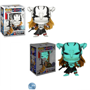 Lot 2 Figurines Funko Pop / Fully-Hollowfied Ichigo N°1104 / Bleach / Funko Spécial édition ( 1 Glow Chase + 1 Normal )