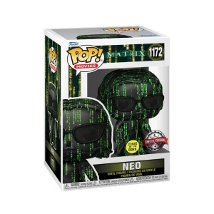 Figurine Funko Pop / Neo N°1172 / Matrix / Glows In The Dark Funko Spécial édition