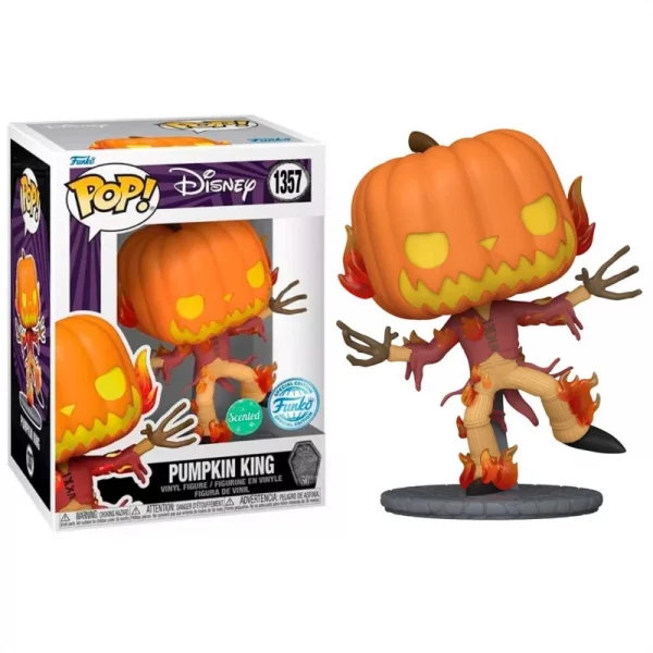 Figurine Funko Pop / Pumpkin King N°1357 / L'Étrange Noël de monsieur Jack / Disney / Scented Spécial édition Figurine Funko Pop / Pumpkin King N°1357 / L'Étrange Noël de monsieur Jack / Disney / Scented Spécial édition