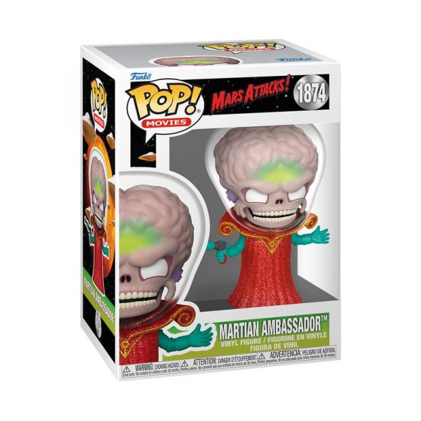 Figurine Funko Pop / Martian Ambassador N°1874 / Mars Attacks