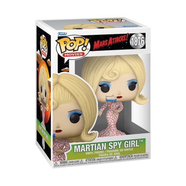 Figurine Funko Pop / Martian Spy Girl N°1876 / Mars Attacks