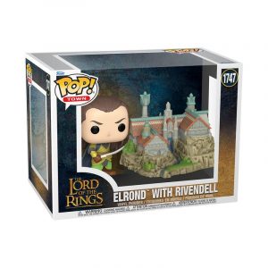 Figurine Funko Pop Town / Elrond & Rivendell N°1747 / Le Seigneur Des Anneaux "LOTR"