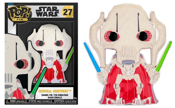 Figurine Funko Pop Pin / General Grievous N°27 / Star Wars Figurine Funko Pop Pin / General Grievous N°27 / Star Wars