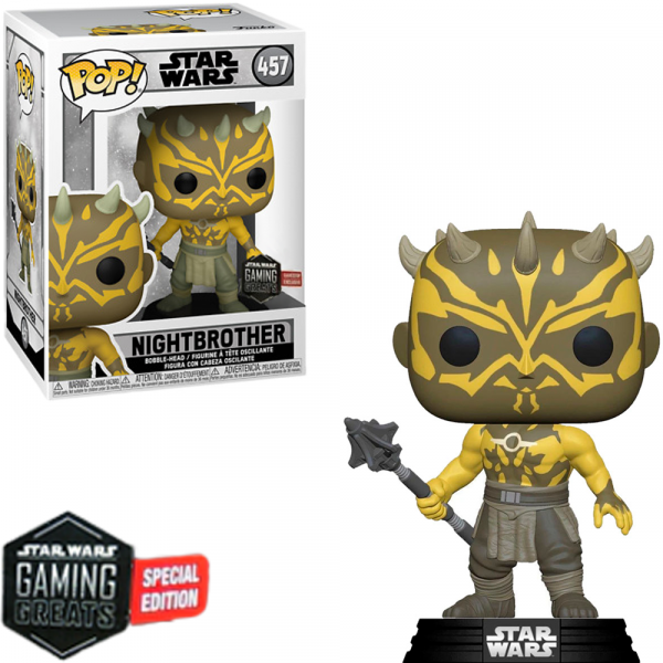 Figurine Funko Pop / Nightbrother N°457 / Star Wars / Gaming Greats Special édition Figurine Funko Pop / Nightbrother N°457 / Star Wars / Gaming Greats Special édition