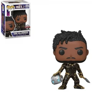 Figurine Funko Pop / King Killmonger N°878 / What If / Marvel / Spécial édition