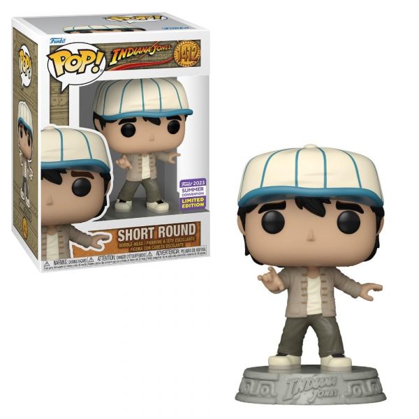 Figurine Funko Pop / Short Round N°1412 / Indiana Jones / Summer Convention 2023 Figurine Funko Pop / Short Round N°1412 / Indiana Jones / Summer Convention 2023