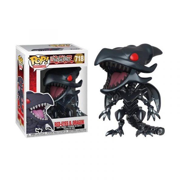 Figurine Funko Pop / Dragon Noir aux Yeux Rouges N°718 / Yu-Gi-Oh ! Figurine Funko Pop / Dragon Noir aux Yeux Rouges N°718 / Yu-Gi-Oh !