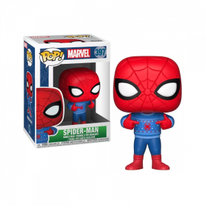 Figurine Funko Pop / Spider-Man Holiday N°397 / Marvel