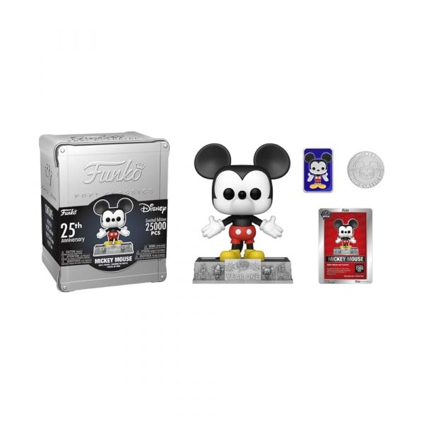 Figurine Funko Pop / Mickey N°01 / Disney / 25Th Anniversary 25000 Pcs Limited Figurine Funko Pop / Mickey N°01 / Disney / 25Th Anniversary 25000 Pcs Limited