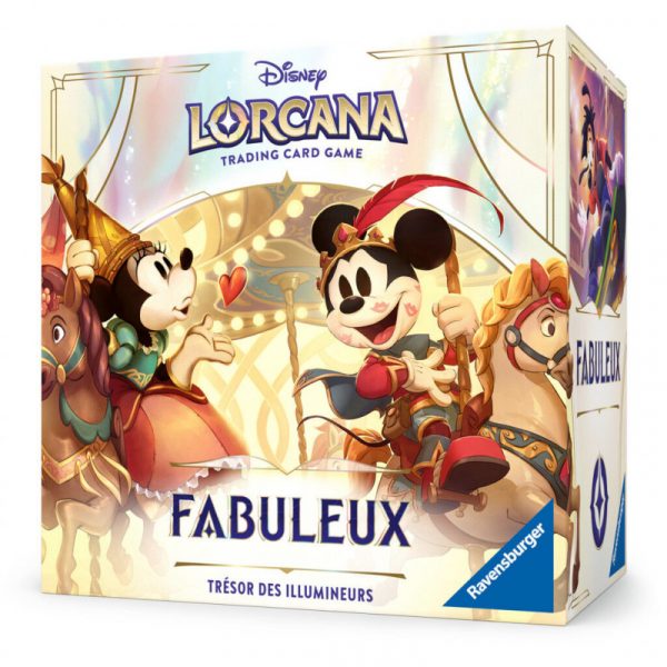 Coffret Trove Pack / Trésor des Illumineurs / Lorcana Disney / Chapitre 9 / Fabuleux / Français / Neuf Scellé ! Coffret Trove Pack / Trésor des Illumineurs / Lorcana Disney / Chapitre 9 / Fabuleux / Français / Neuf Scellé !