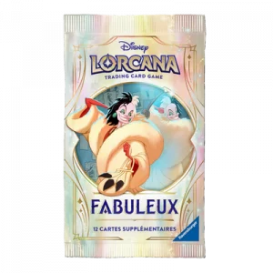 Booster Blister "Cruella" Lorcana Disney / Chapitre 9 / Fabuleux / Français / Neuf Scellé !