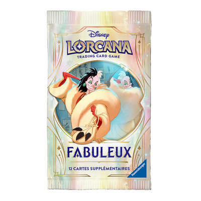 Booster Blister "Cruella" Lorcana Disney / Chapitre 9 / Fabuleux / Français / Neuf Scellé !
