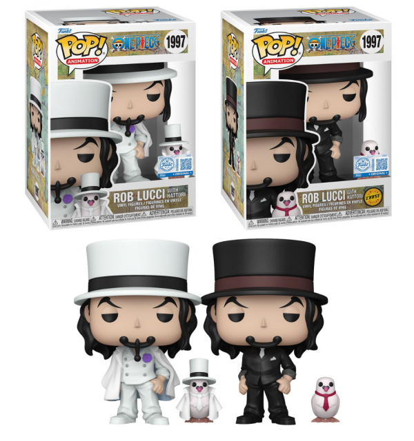 Lot 2 Figurines Funko Pop / Rob Lucci N°1997 / One Piece / Funko Spécial édition ( 1 Chase + 1 Normal ) Lot 2 Figurines Funko Pop / Rob Lucci N°1997 / One Piece / Funko Spécial édition ( 1 Chase + 1 Normal )