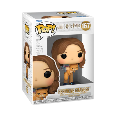 Figurine Funko Pop / Hermione & Pattenrond N°167 / Harry Potter Figurine Funko Pop / Hermione & Pattenrond N°167 / Harry Potter