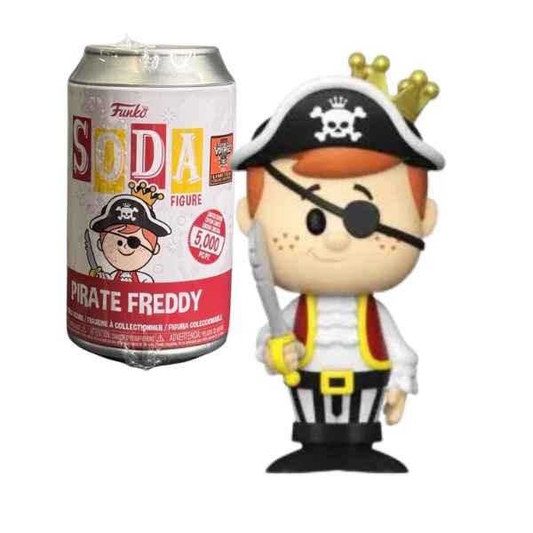 Funko-Pop-Freddys-Funtastic-Voyage-Pirate-Freddy-LE5000-Limited-Online-Edition-Exclusive-Unsealed Figurine Funko Soda / Pirate Freddy 5000 Pcs / Funtastic Voyage Limited Edition