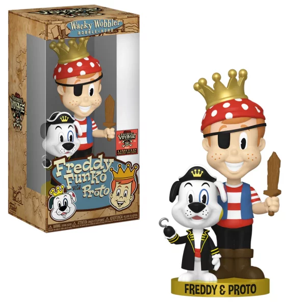 Figurine Funko / Wacky Wobbler / Freddy Funko With Proto / Funtastic Voyage Limited Edition Figurine Funko / Wacky Wobbler / Freddy Funko With Proto / Funtastic Voyage Limited Edition
