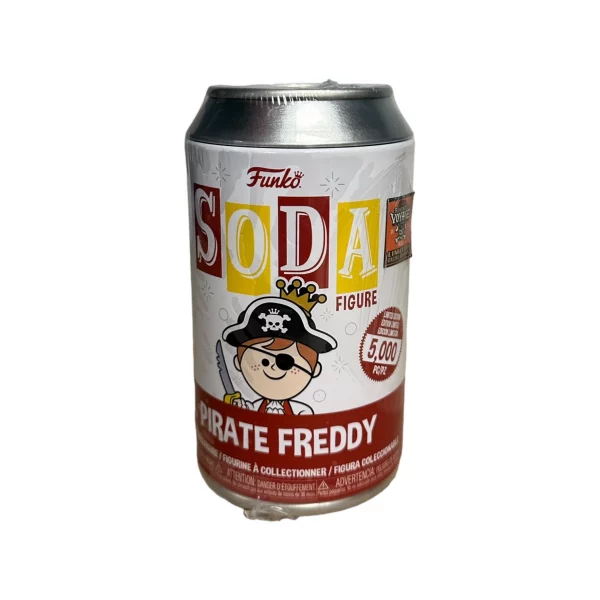 Figurine Funko Soda / Pirate Freddy 5000 Pcs / Funtastic Voyage Limited Edition Figurine Funko Soda / Pirate Freddy 5000 Pcs / Funtastic Voyage Limited Edition