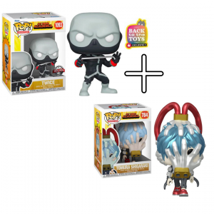 Lot 2 Figurines Funko Pop / Twice N°1093 "Back To The Toys" & Tomura Shigaraki N°784 "Métallique" / My Hero Academia