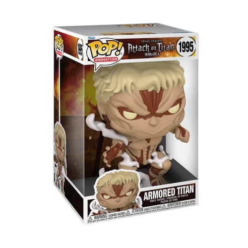 Figurine Funko Pop Jumbo / Armored Titan N°1995 / Attaque Des Titans Figurine Funko Pop Jumbo / Armored Titan N°1995 / Attaque Des Titans